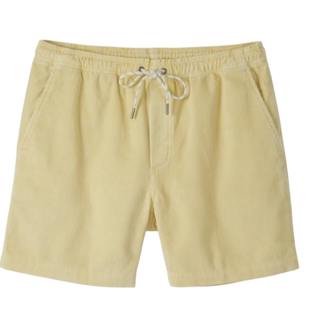 Faherty Shorts Drawstring Men XXL Organic Cotton Corduroy Cord Shorts 6”